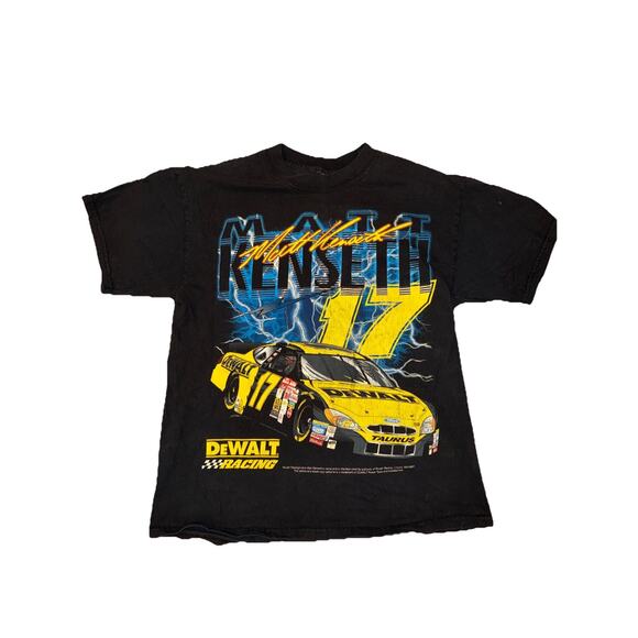 Vintage Carhartt Racing Matt Kenseth Shirt Men’s Size Large Black Race Car Y2K - Picture 1 of 3